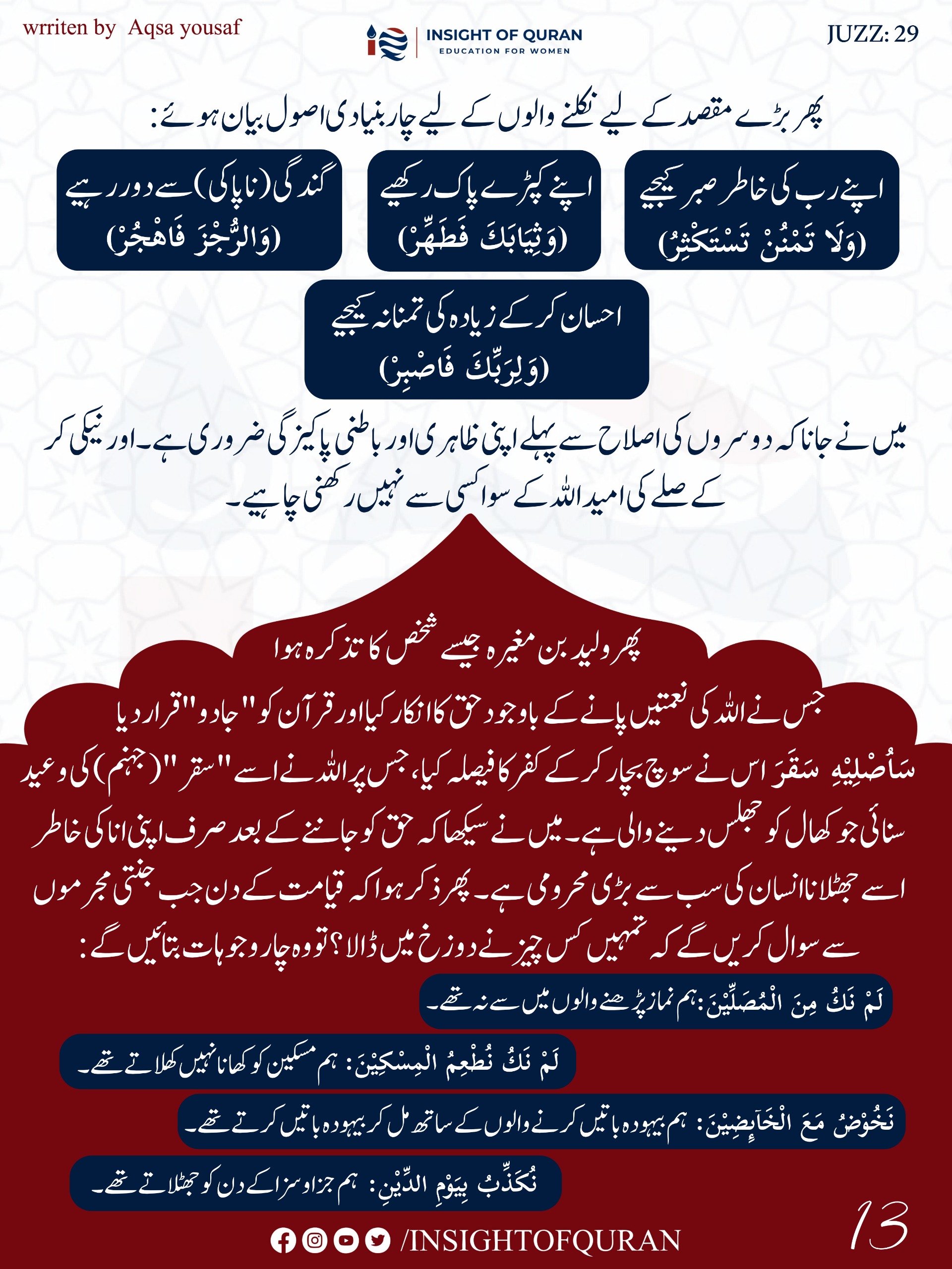 Photo from INSIGHT OF QURAN