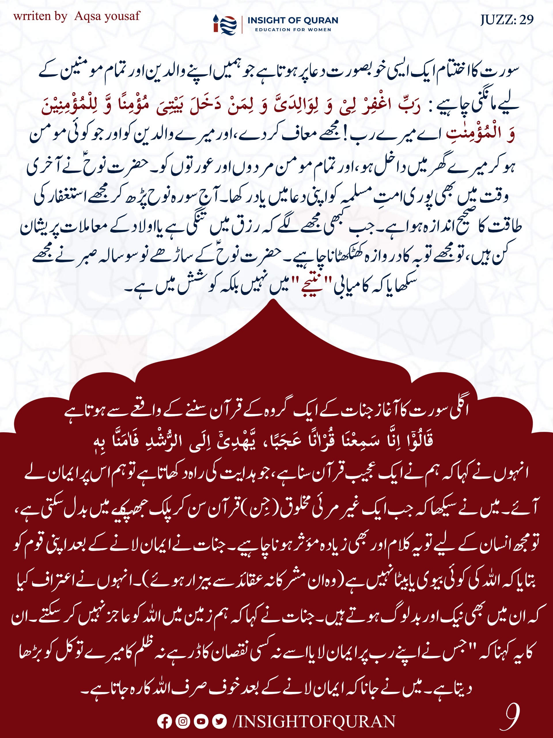 Photo from INSIGHT OF QURAN(10)