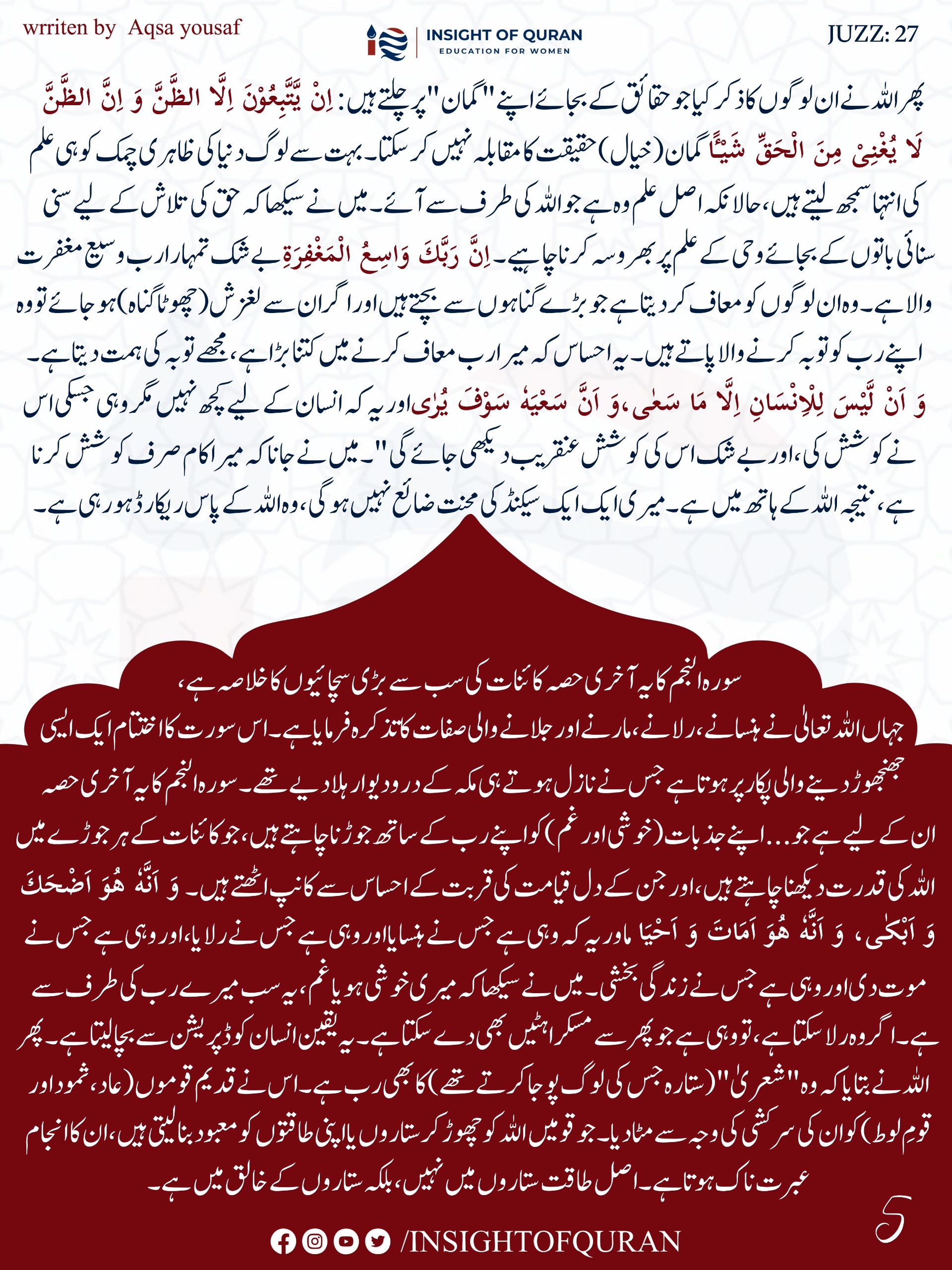 Photo from INSIGHT OF QURAN(2)