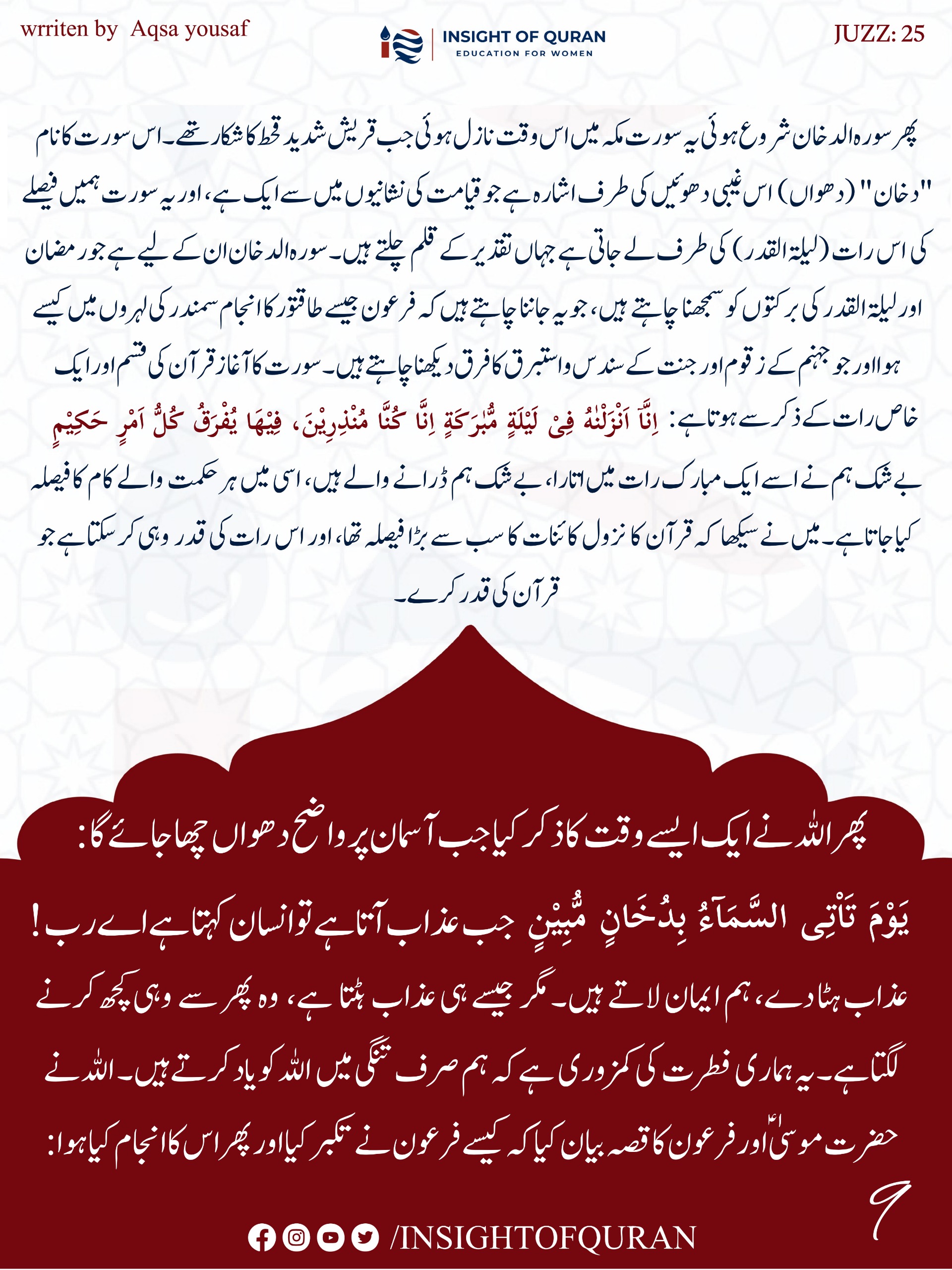 Photo from INSIGHT OF QURAN(4)